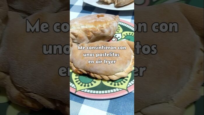 IDEA DE CENA O DESAYUNO – PASTELITOS DE CARNE MECHADA EN FREIDORA DE AIRE