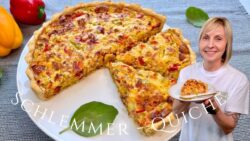 Ich bin wieder daaa 😊 mit einer SCHLEMMER – QUICHE 🤩 – Thermomix® Rezept