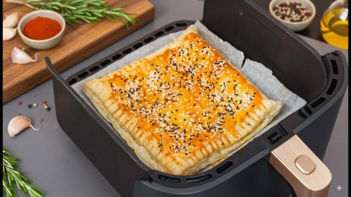 Incredibly Delicious Salmon in Puff Pastry Air Fryer Recipe!