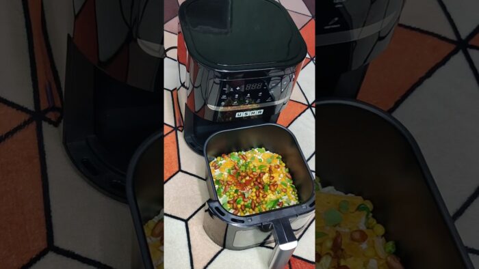 Kurr Kurr Snacks Recipe In Air Fryer #shorts #trending #feedshorts #snacks #viral #asmr #food