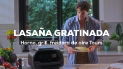 Lasaña gratinada  🍝  en Freidora de Aire Tours Peugeot Smart Living