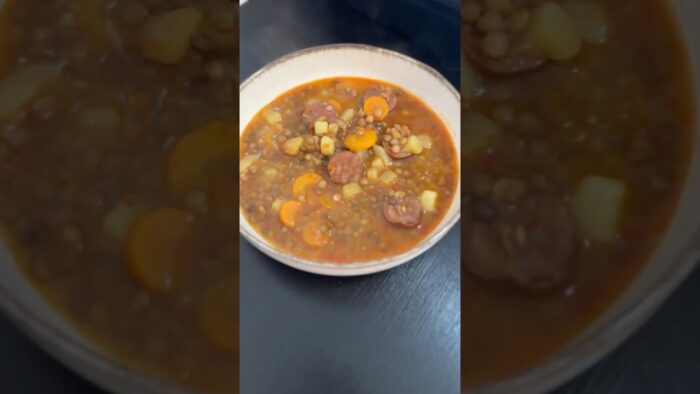 Lentejas saludables con Thermomix TM7. #shorts#comidasaludable#thermomixtm7