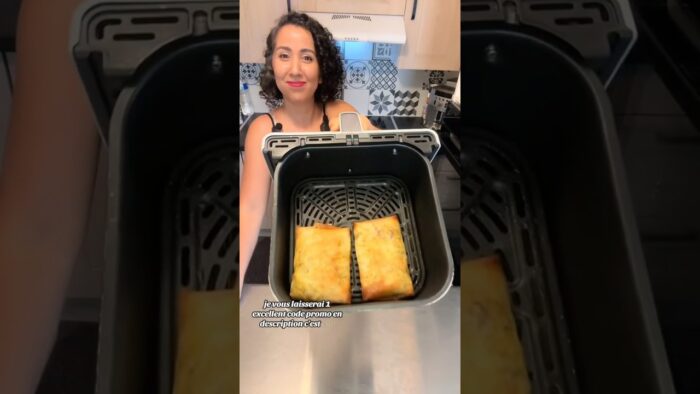 Maxi brick proteinée au poulet facile au air fryer 😋