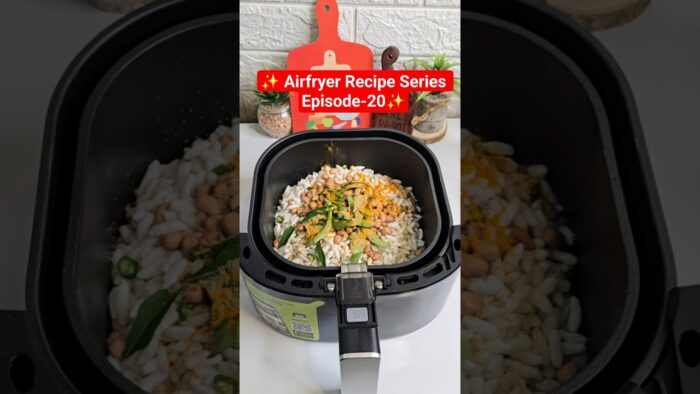 Murmura Namkeen in Airfryer #honeykirasoise #recipe #airfryermagic #airfryerrecipes #airfryerhacks