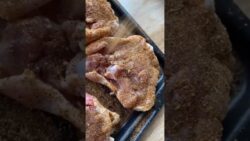 Muslos de pollo en freidora de aire #shorts