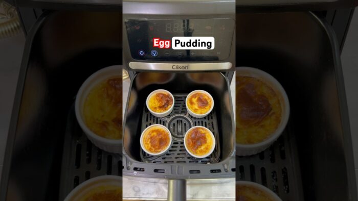 No need too many ingredients Simply Egg Pudding In Air Fryer #viral #trending #reels #ytshorts #food