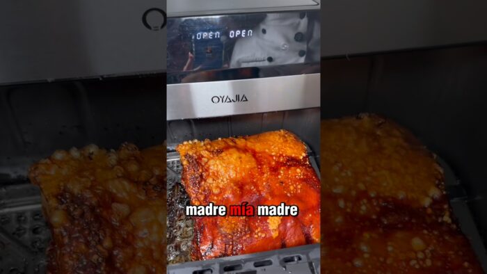 Panceta de cerdo hecha en freidora de aire paso a paso  #loccopizza #loccopizzatv #madrid
