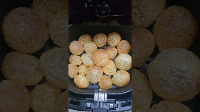 Panipuri in Air fryer recipe #shorts #airfryerrecipes #airfryer #airfried #panipuri #recipe #recipes