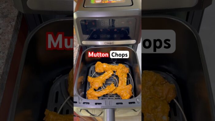 Part-1 Full Recipe for Mutton Chops in Air Fryer😋worth to Try #viralairfryer #trending #muttonchops