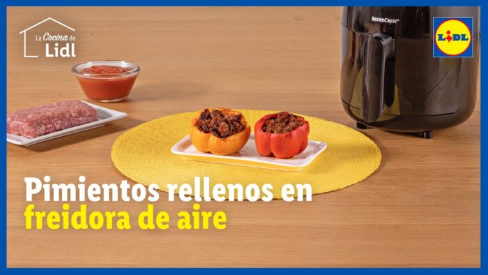 Pimientos rellenos en freidora de aire 🫑🤩| Recetas con freidora de aire | Lidl España
