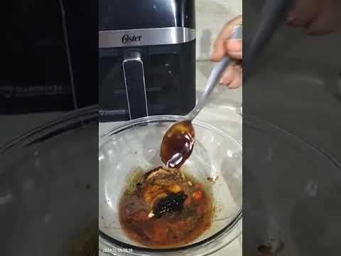 Pollo a la brasa en la Nueva Freidora de Aire Oster 4lt