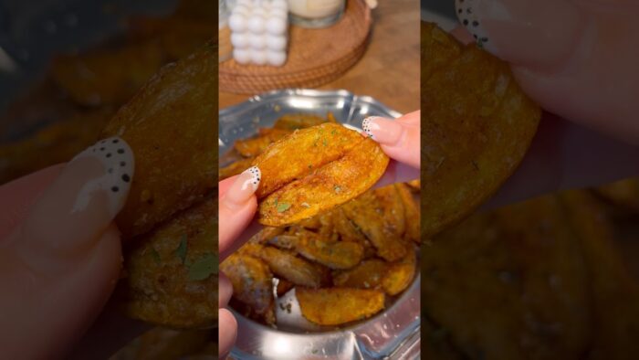 Potatoes au airfryer 😍 #recettefacile #recipe #recettesimple #food #recette
