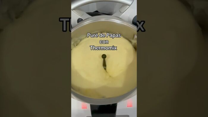 Puré de Papas fácil y delicioso. #recetas #reel #recetasfaciles #cocina #comida #thermomix #shorts