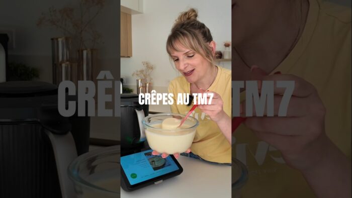 🥞 RECETTE THERMOMIX: On fait des crêpes ! #crepe #tm7 #thermomix #recette