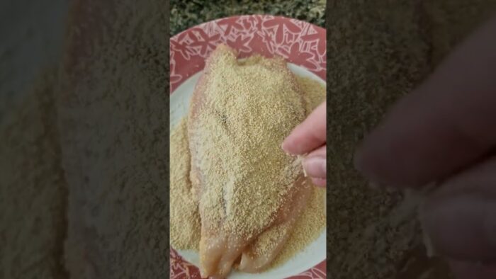 Receta de pechuga de pollo en la freidora de aire🍗 #recetas #pechugadepollo #freidoradeire #cocina