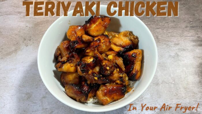 Receta fácil de pollo teriyaki en freidora de aire | Pollo teriyaki en freidora de aire | Recetas…