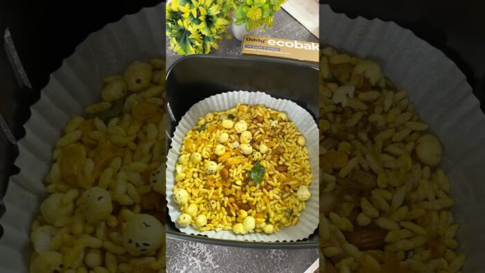 Receta namkeen de airfryer viral | #shorts #tendencias #namkeen #receta