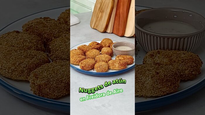 #SHORT Nuggets de atún en freidora de aire #receta