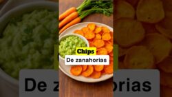 👉SNACKS de Zanahoria 🥕 en Airfryer | Sin frituras, fáciles y saludables 😱 #snacks #chips #foodies