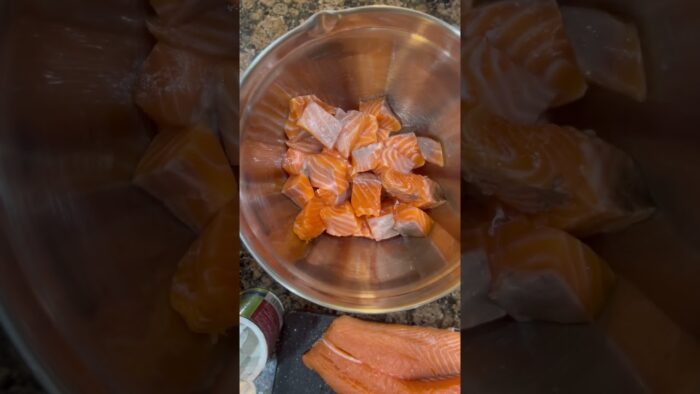 Salmon Bites in the Air Fryer| Easy Recipe