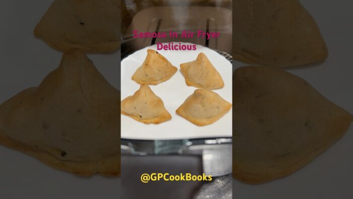 Samosa Recipe | In Air Fryer | Delicious Food | No Gas Recipe | Vegan Food | @GPCookBooks #youtube