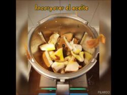 Setas al ajillo con Thermomix