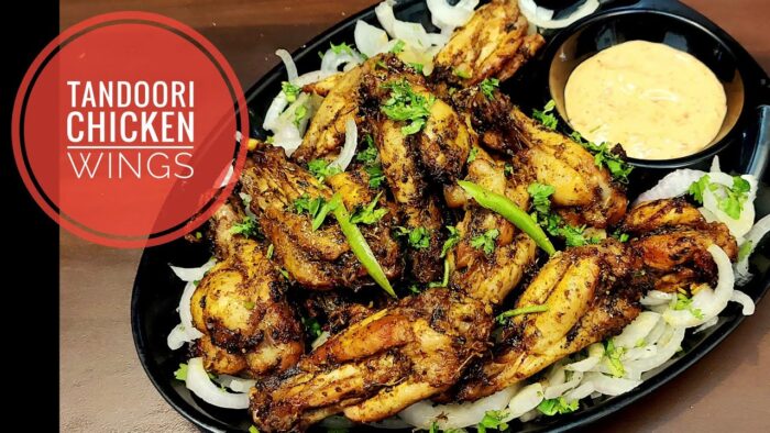 Tandoori Chicken Wings in Air Fryer | Air Fried Chicken Wings | Recipe of Air Fried Chicken Snacks