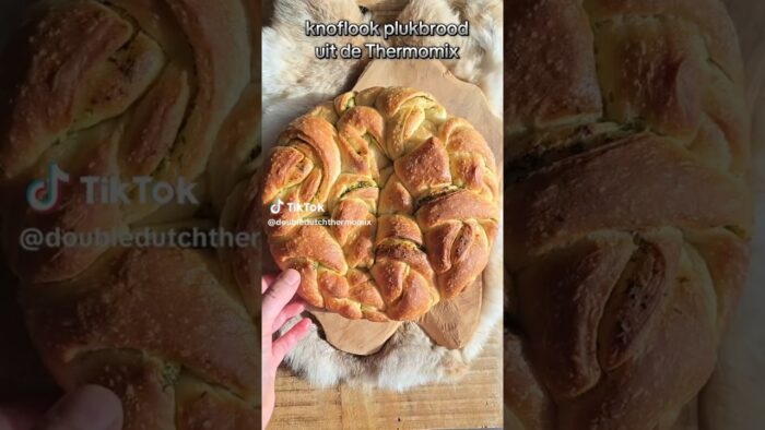 Thermomix Knoflook Plukbrood #food #bread #thermomix #foryou #comfortfood #recipes