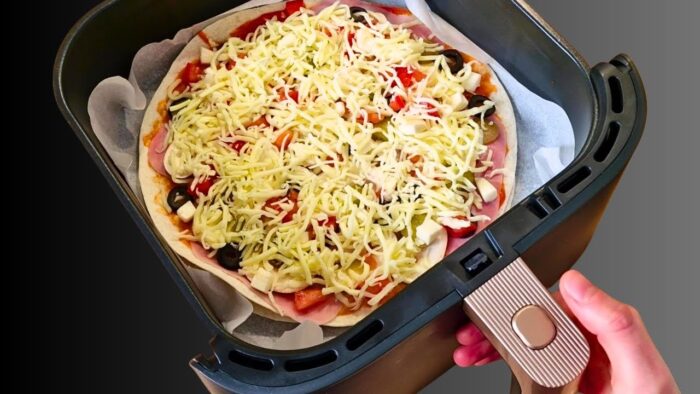 This Air Fryer Pizza Recipe Went Viral! Easy and So Delicious!