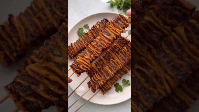 Tortilla Kebab Skewers. RECIPE #shorts #cooking #recipes #food #kebab