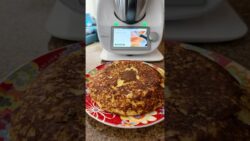 Tortilla de coliflor en #thermomix