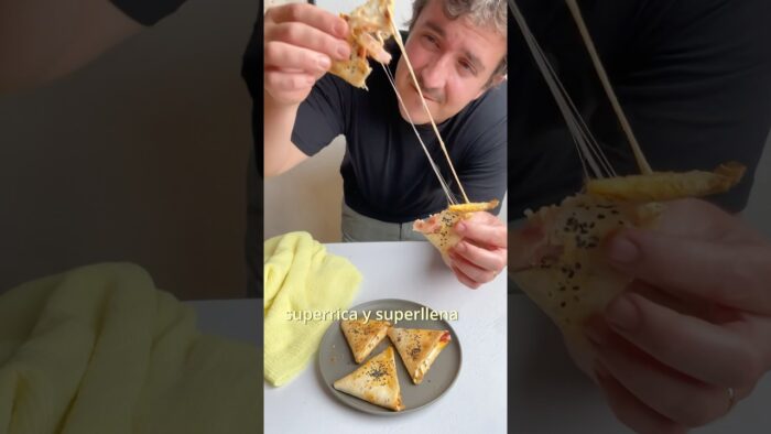 Triangulos 🍕 #mapetitebouchee #triangulospizza #pizzalover #tortilla #viral