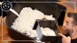 Tu AIRFRYER también hace ARROZ ✨ Receta Arroz Blanco Básico