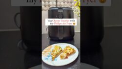 Veg Cheese Toasties in Air Fryer | Quick & Crispy Snack Recipe