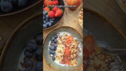Yoghurt bowls #yoghurt #breakfast