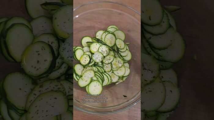 ZUCCHINE IN FRIGGITRICE AD ARIA  #virale #reels #cucinafacile #friggitriceadariacalda #ricette