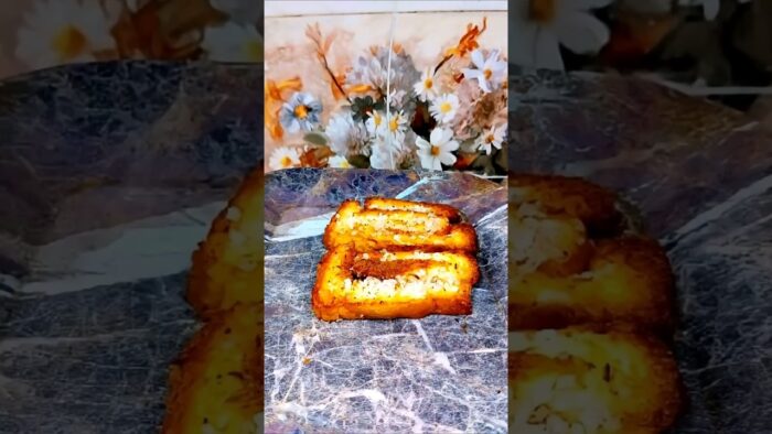 caremalise bread toast in air fryer|2min recipe #shorts #food #recipe #cooking