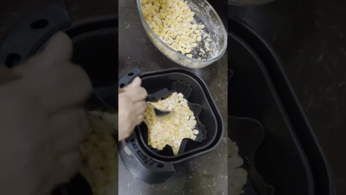 #easyairfryerrecipes #crispycornrecipe Easy Air Fryer recipe Crispy Corn Chaat #shortsfeed #shorts