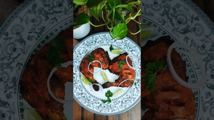 juicy Tandoori Chicken 🍗 crispy & juicy air fryer recipe#easyrecipe #food#bollywood #song
