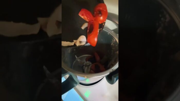 #salsa  roja de #molcajete  en la #thermomix
