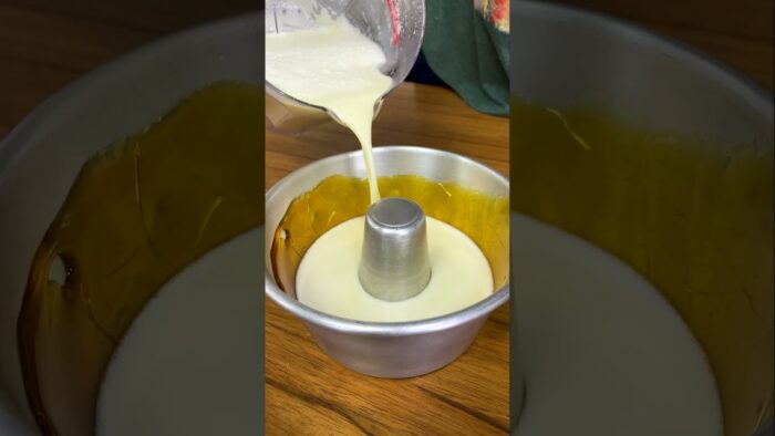 ¡Olvídate del baño María! ¡Prepara un pudín SIN leche condensada en la Airfryer!