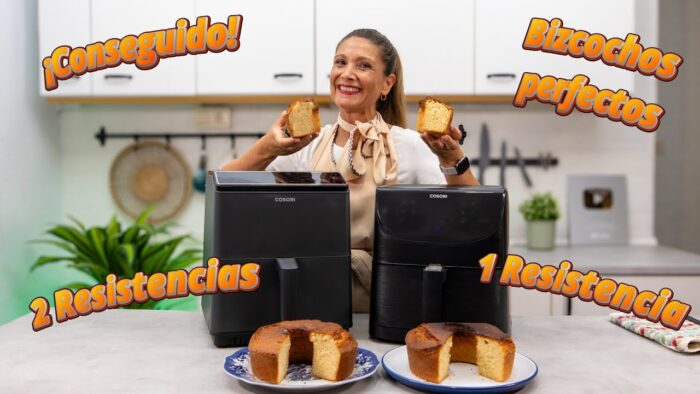 ¿Bizcocho PERFECTO en freidora de aire? ¡Comparamos!