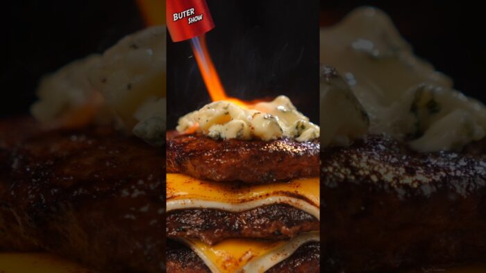 Приготовил Самый Вкусный Чизбургер 🍔 🧀 #shorts