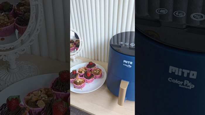 500ribuan serba bisa😍 #airfryer #airfryermito #bikinkue #burntcheesecake #cheesecake #baking #review
