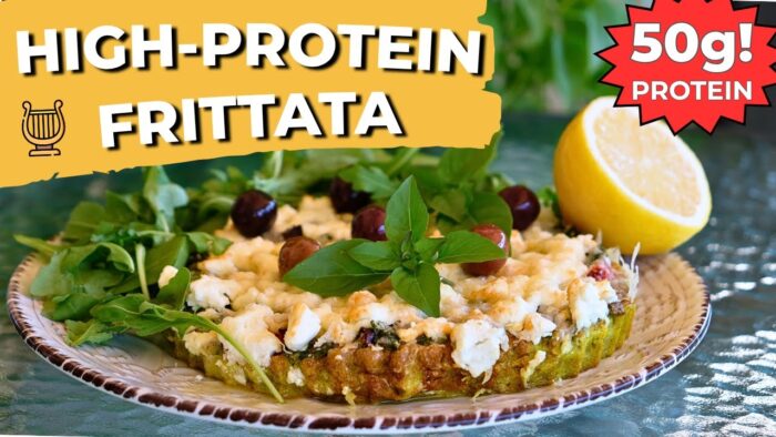 50g Protein Air Fryer Frittata | Easy High-Protein Keto & Low-Carb Recipe
