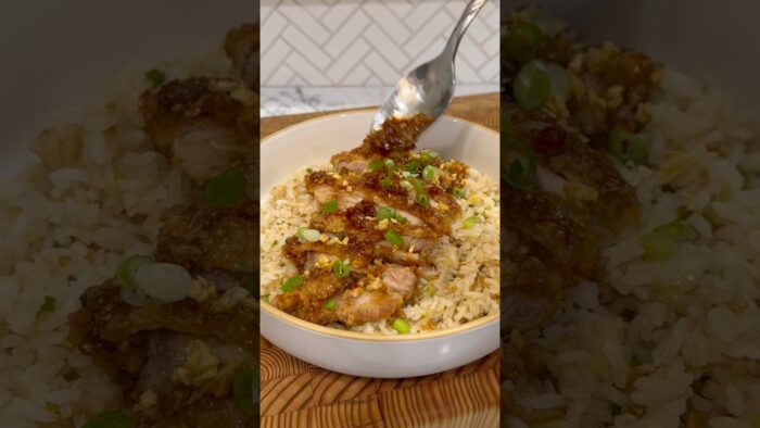 AIR FRYER HONEY GARLIC CRISPY CHICKEN🍯🧄🍗