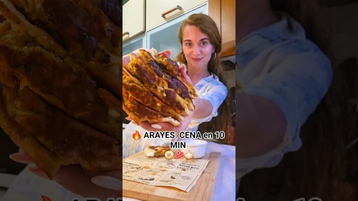 🔥 ARAYES: CENA RÁPIDA en 10 MIN 🫓🥩🧄