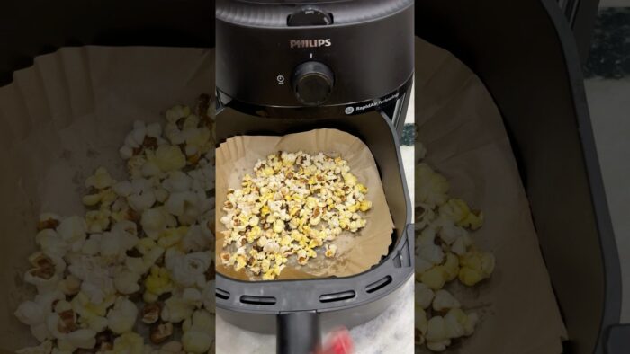 Act 2 Popcorn in Air fryer 🍿#shorts #ytshorts #airfryer #popcorn #short #trending