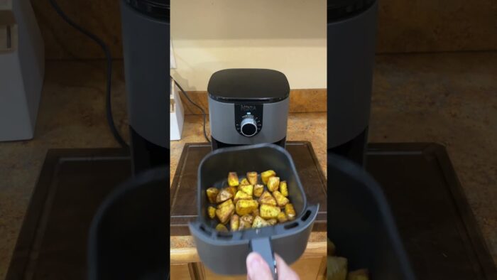 Air Fried Potatoes with Old Bay!  Best Ever! #airfryerrecipes #ninjaairfryerrecipes #recipe