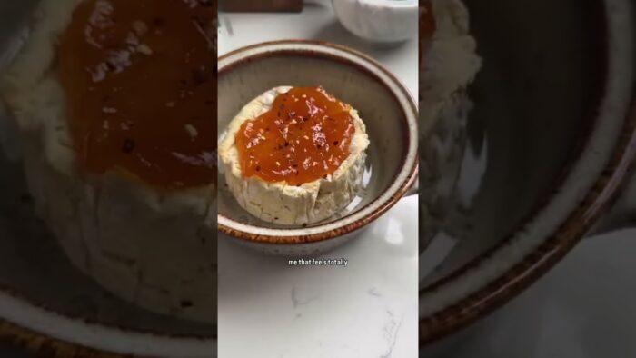 🧀 Air Fryer Baked Brie 🧀 Comment “brie please” and I’ll DM you the recipe! Easy
